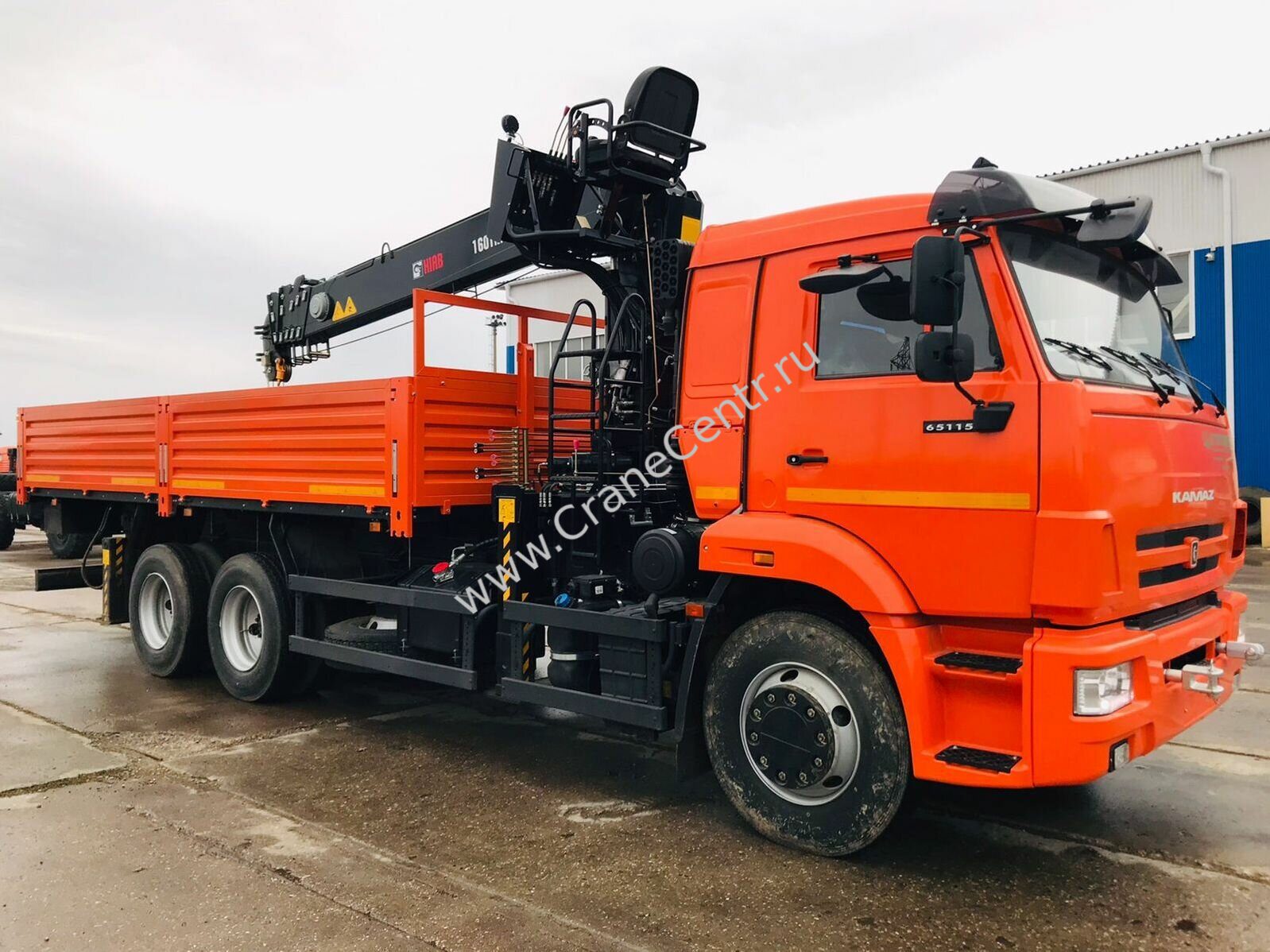 Камаз 65115 Бортовой с Кму