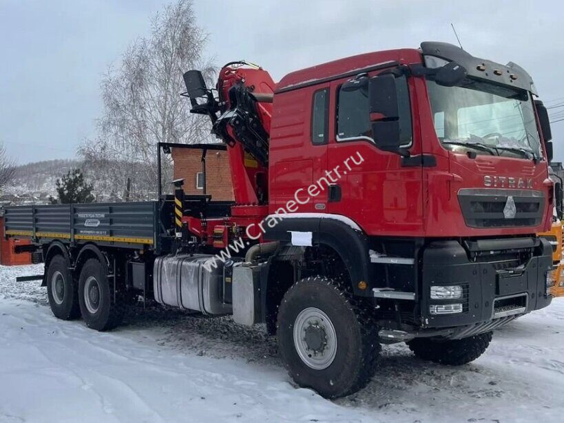 БОРТОВОЙ SITRAK C7H 480 6x6 С КМУ SUNHUNK K238-4